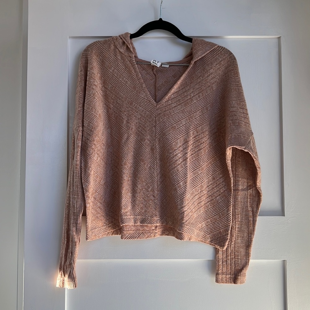 Roxy Cropped Hooded Top